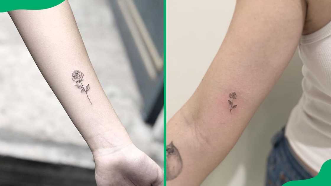 Tiny rose tattoos Tiny rose tattoos