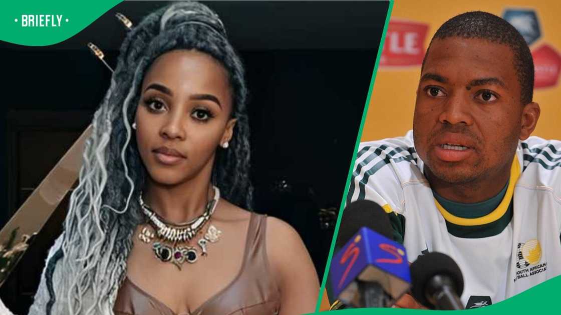 Sbahle Mpisane spoke about her break up with Khune.
