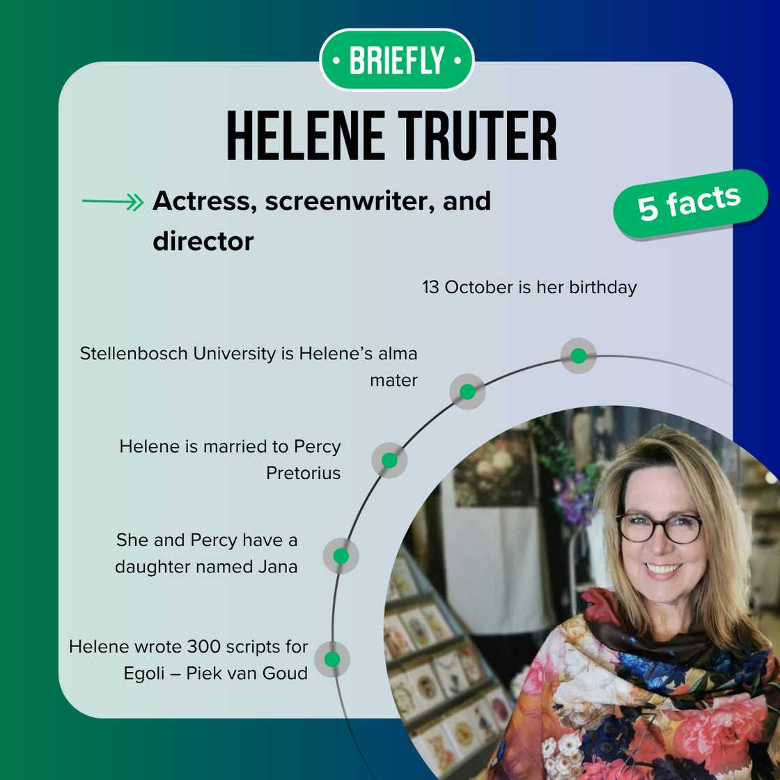 Top 5 facts about Helene Truter Top 5 facts about Helene Truter