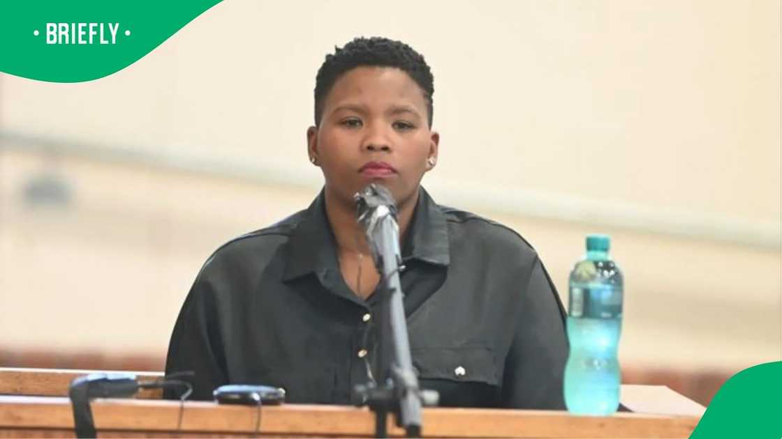 State witness Lourentia Lombaard giving testimony in the Joslin Smith trial State witness Lourentia Lombaard giving testimony in the Joslin Smith trial