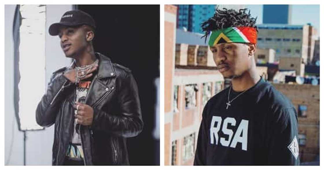 Emtee laughs at new artists who signed to Ambitiouz Entertainment Emtee laughs at new artists who signed to Ambitiouz Entertainment