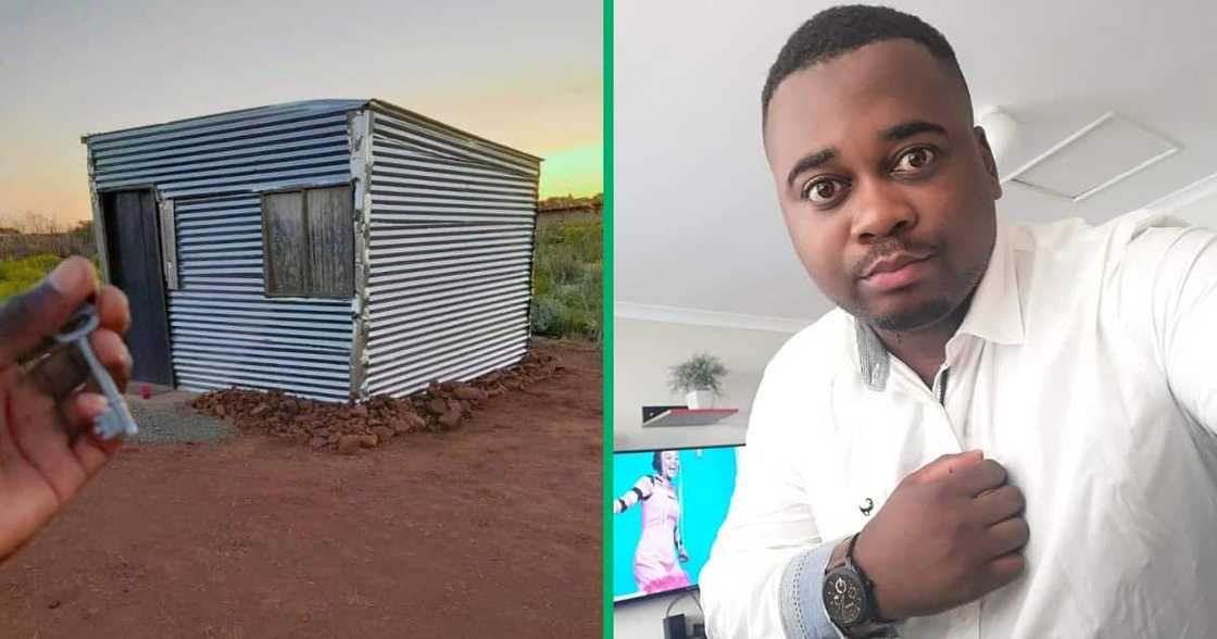 EC man shows off shack home EC man shows off shack home