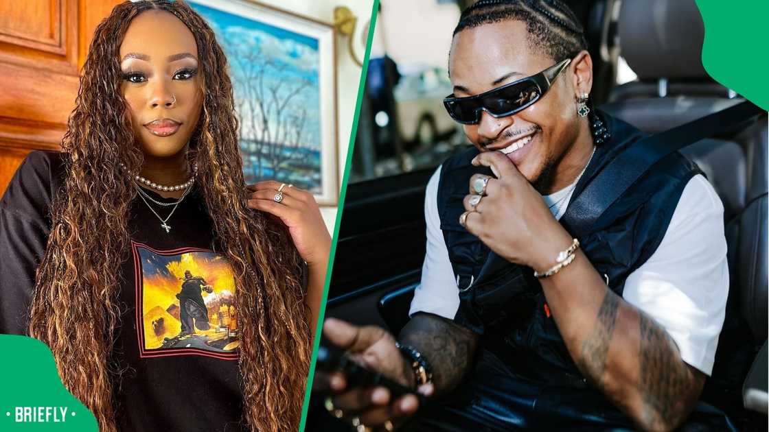 Bontle Modiselle and Priddy Ugly have a loving relationship. Bontle Modiselle and Priddy Ugly have a loving relationship.