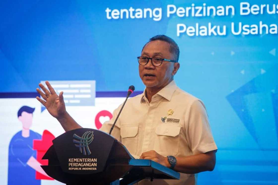 Indonesia's Minister of Trade Zulkifli Hasan said social commerce platforms would have a week to comply with the new rule