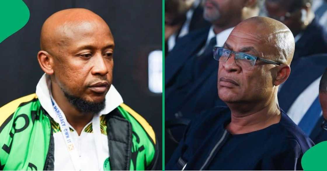 The MK Party’s Nhlamulo Ndhlela confirmed that the organisation told Parliament not to swear in Jabulani Khumalo as an MP. The MK Party’s Nhlamulo Ndhlela confirmed that the organisation told Parliament not to swear in Jabulani Khumalo as an MP.