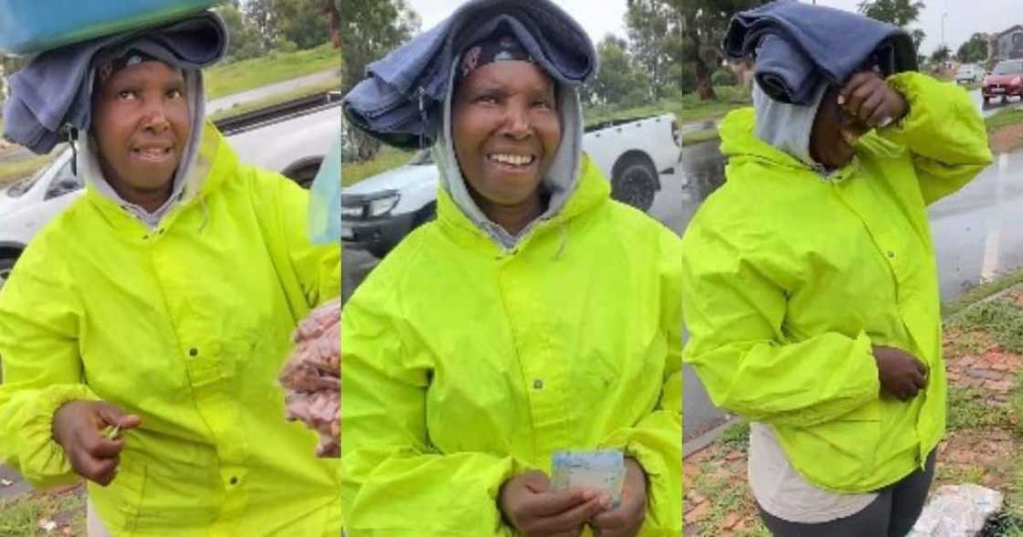 Street vendor's face lights up and tears flow after BI Phakathi buys all her stock Export Street vendor's face lights up and tears flow after BI Phakathi buys all her stock Export