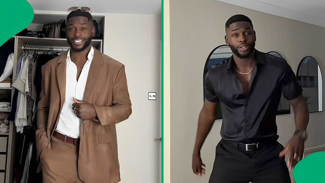 A man wowed online users with impressive dance moves and looks. A man wowed online users with impressive dance moves and looks.