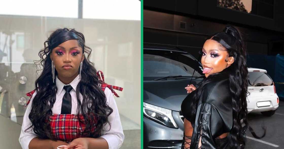 Kamo Mphela gave her recent performance her all and started twerking. Kamo Mphela gave her recent performance her all and started twerking.