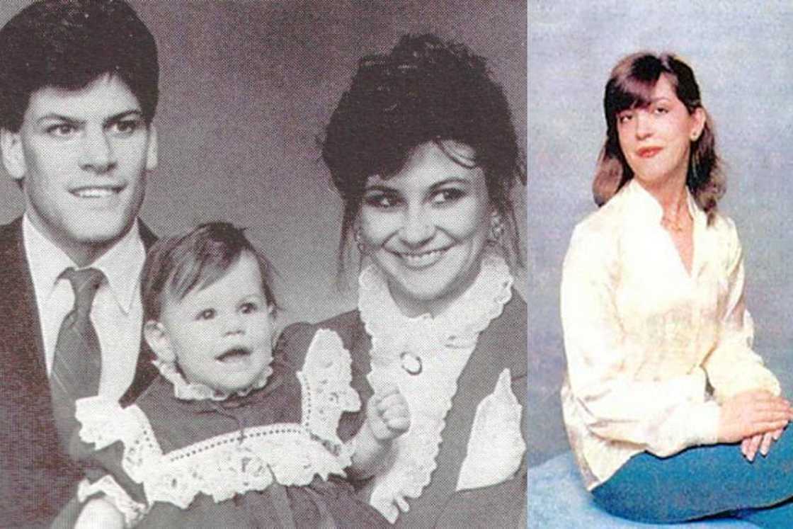 Mark, his late wife Kathy, their daughter, and the late Susan Smith