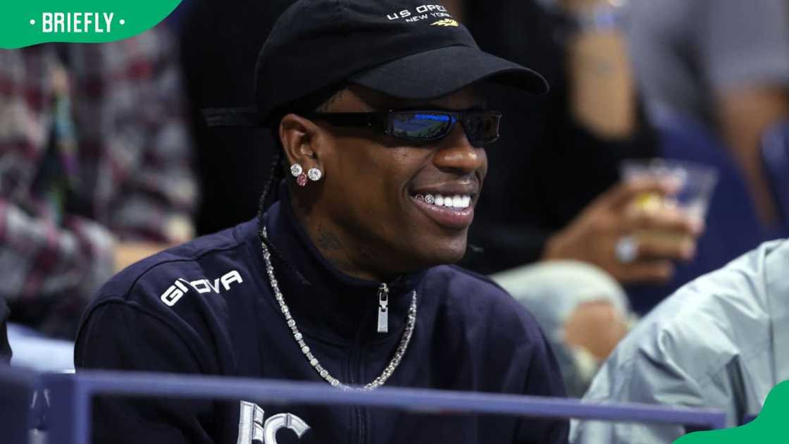 Travis Scott at the 2024 US Open in New York City, USA