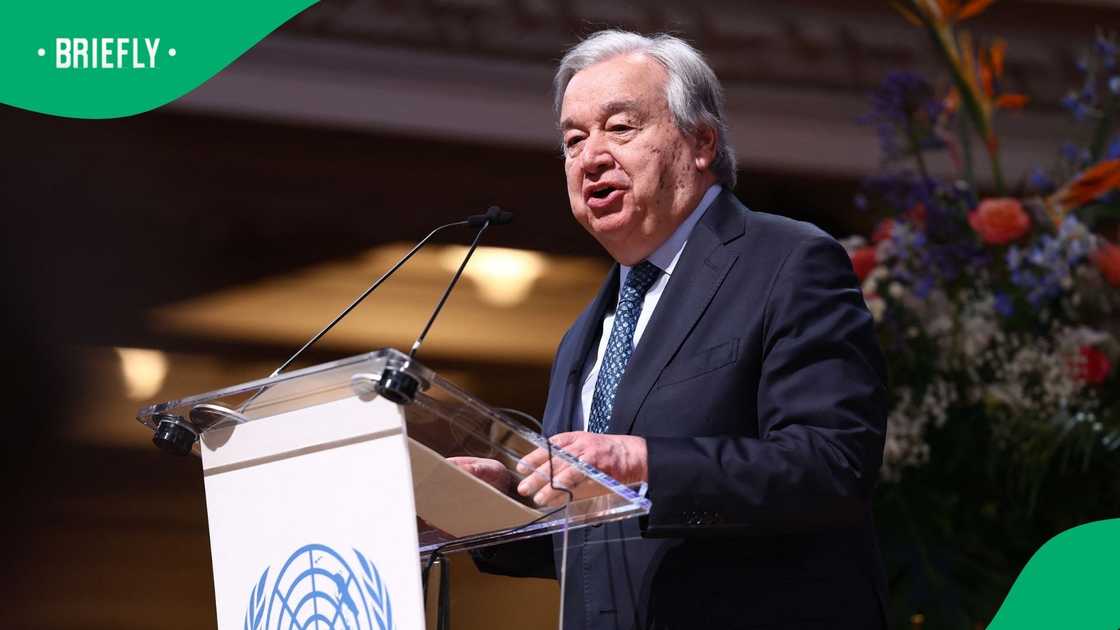 UN Secretary-General Antonio Guterres was asked about the exclusion of South Africa fom the G20 Summit