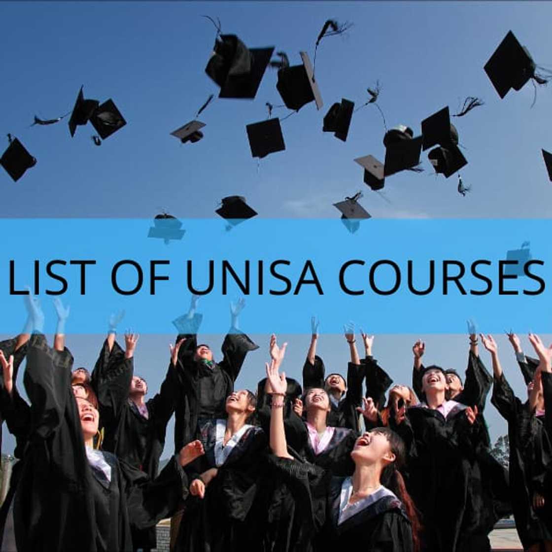 List of UNISA courses for 2023/2024: fees, requirements, contact ...