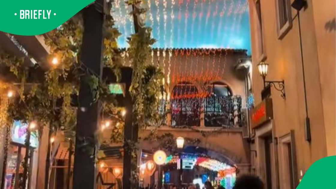 Montecasino lights in TikTok video