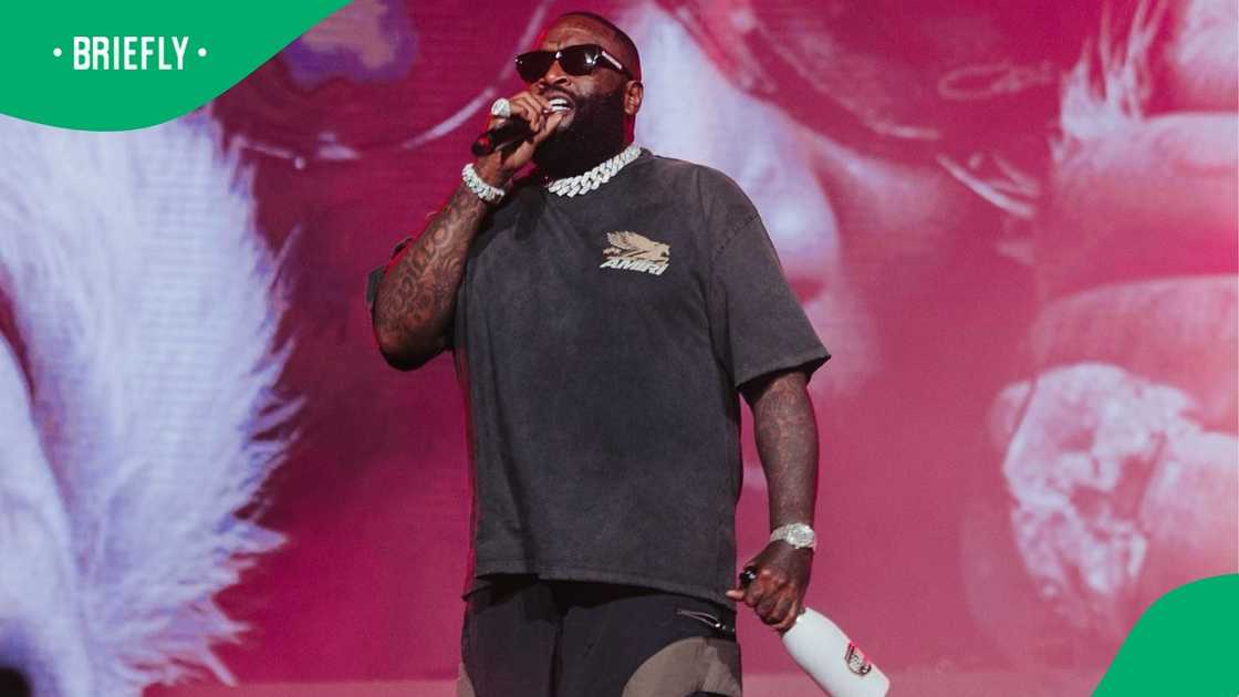 Rick Ross at the Durban Music Festival. Rick Ross at the Durban Music Festival.