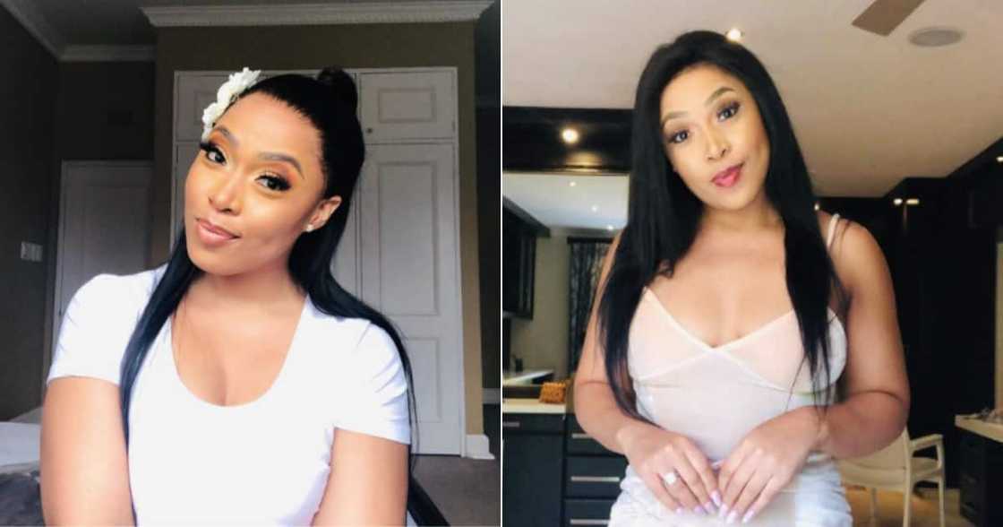 Simz Ngema shares an adorable picture with her beautiful son Tiyani Simz Ngema shares an adorable picture with her beautiful son Tiyani