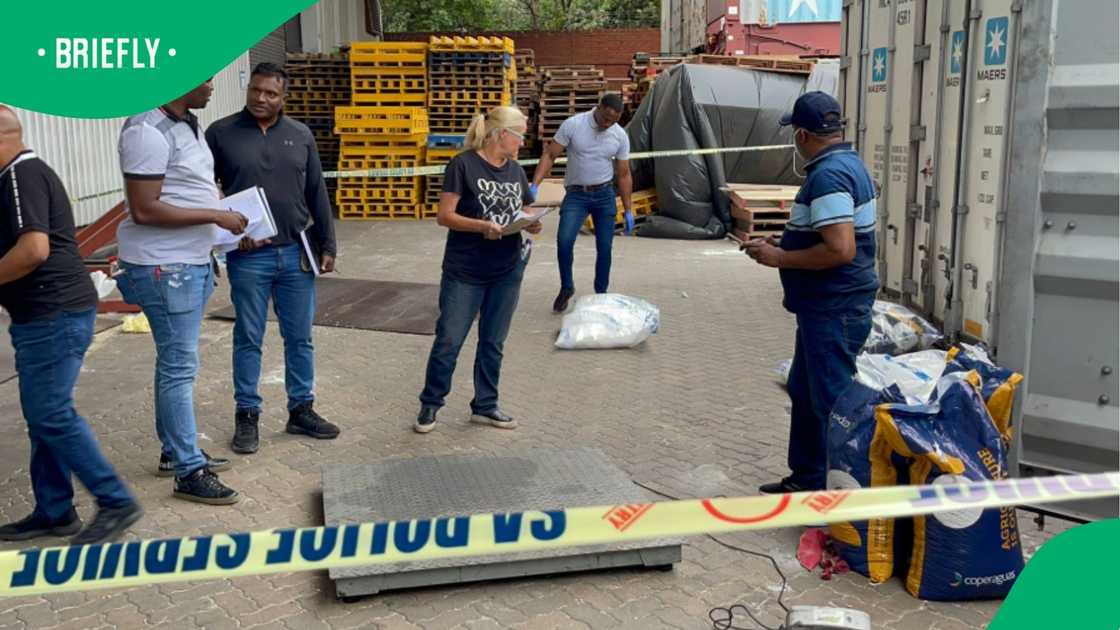 Authorities in Australia intercepted the 100kg consignment in the cargo hold of a passenger aircraft after it landed.