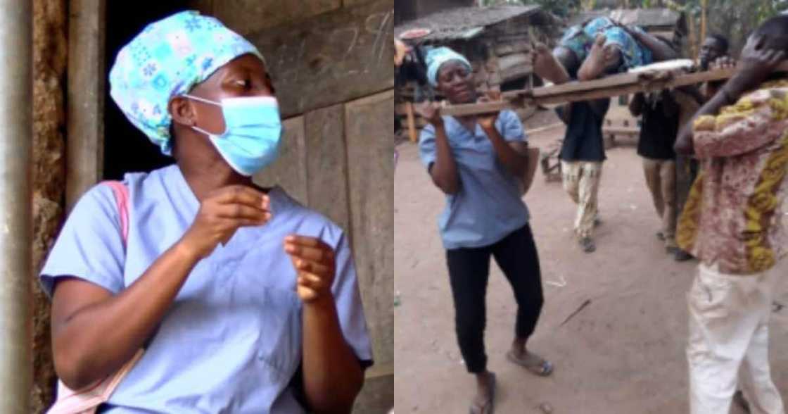 Rosemary Gavor: Midwife who saved pregnant woman’s life using wooden door speaks