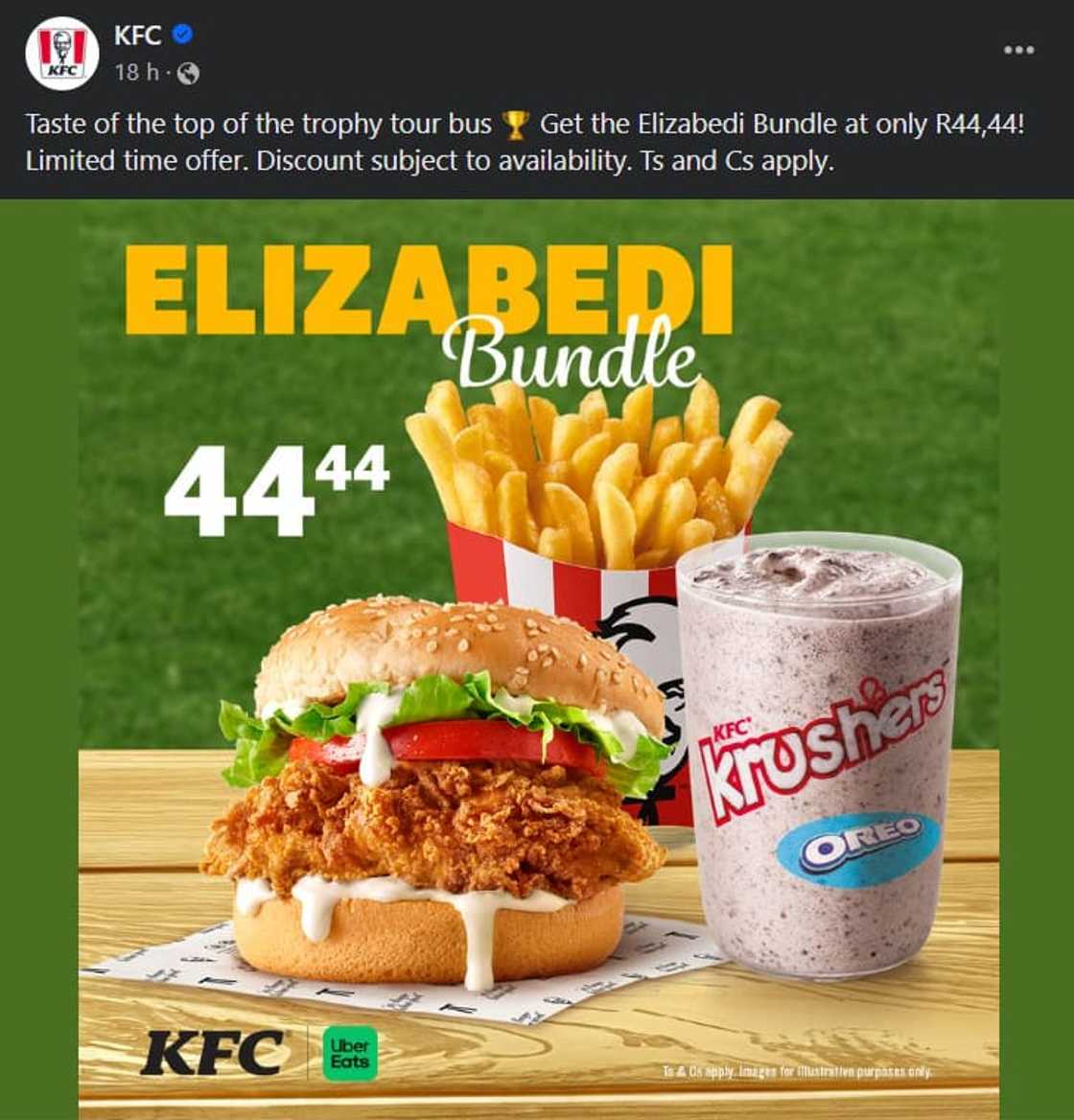KFC Elizabedi bundle KFC Elizabedi bundle