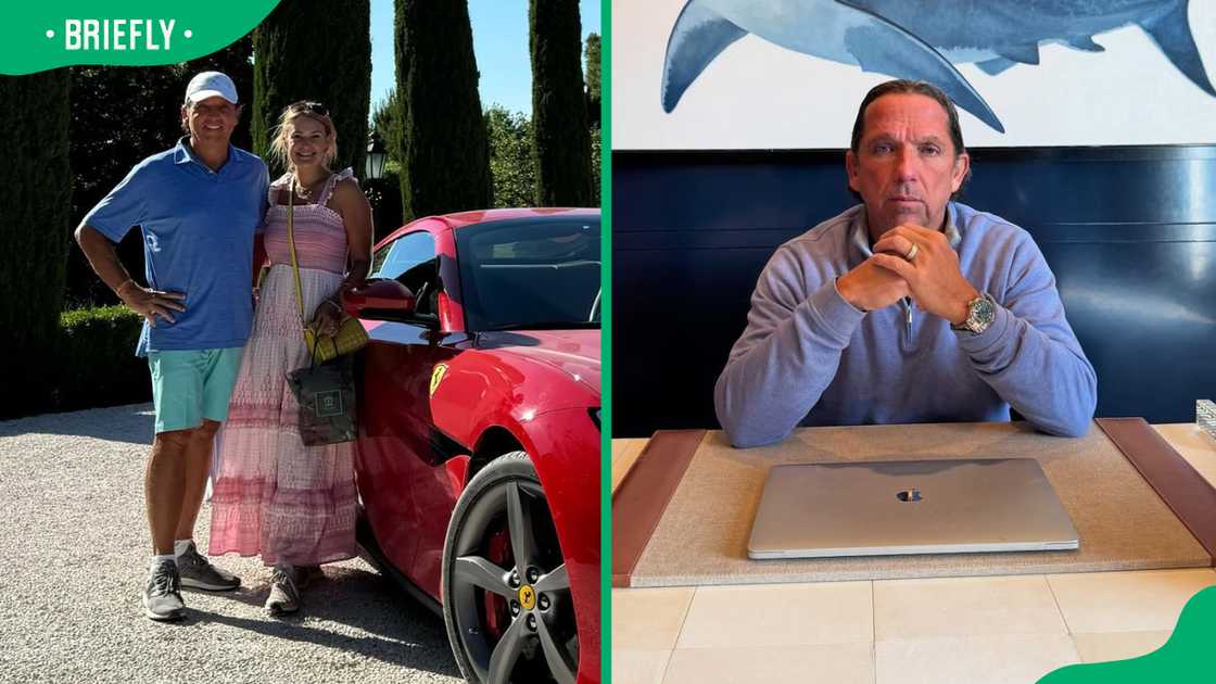 Tony Buzbee and his wife Tony Buzbee and his wife