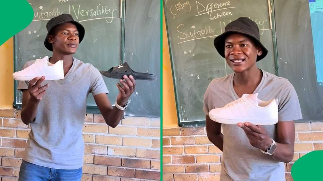 A Grade 12 consumer studies teacher shared his effective teaching method.