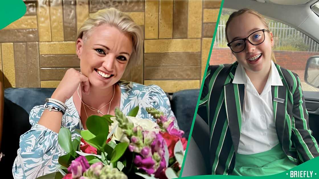 Carly Fields celebrates her daughter Carly Fields celebrates her daughter