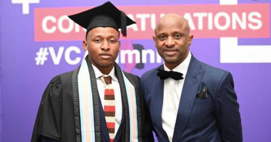 Arthur Mafokate, artist, entertainer, musician, Kwaito star,AJ, Arthur Mafokate son AJ's graduation, music legend Arthur Mafokate, artist, entertainer, musician, Kwaito star,AJ, Arthur Mafokate son AJ's graduation, music legend