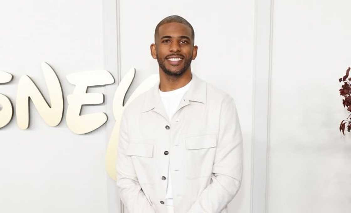 Chris Paul at a Disney Upfront Chris Paul at a Disney Upfront