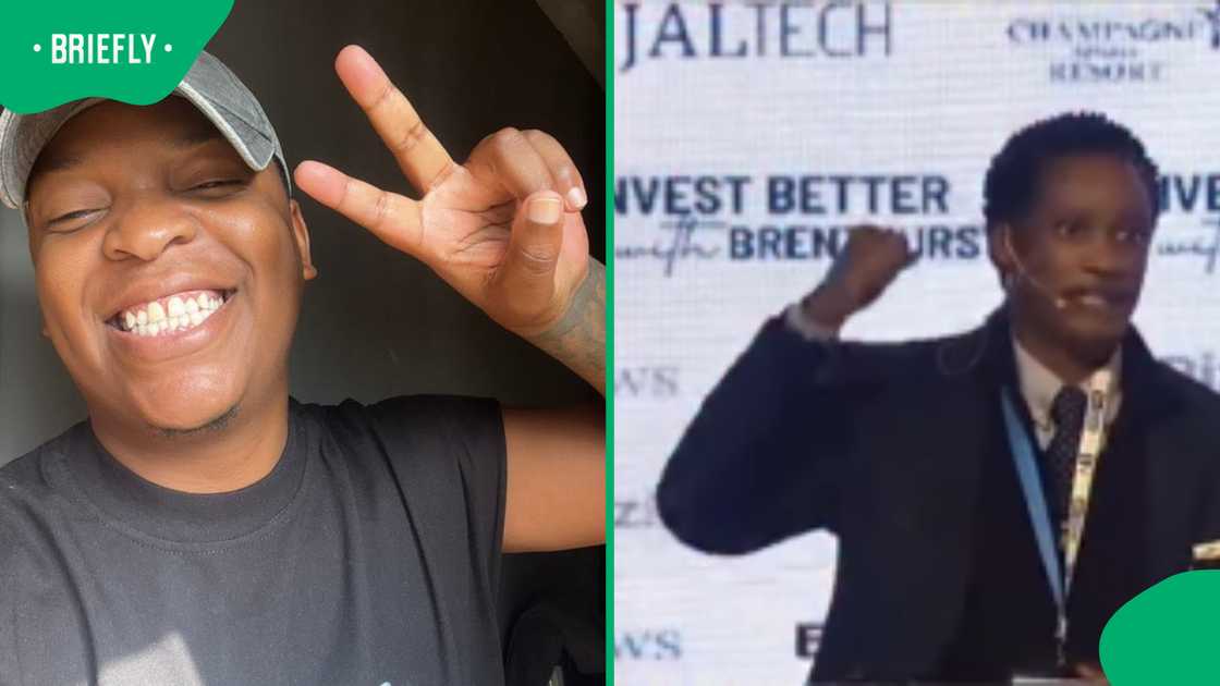 SA comedian’s Duduzane Zuma speech reaction has Mzansi in stitches