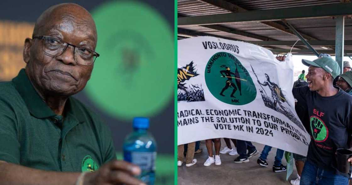 Jacob Zuma is certain that the MK party will get a two-thirds majortiy Jacob Zuma is certain that the MK party will get a two-thirds majortiy