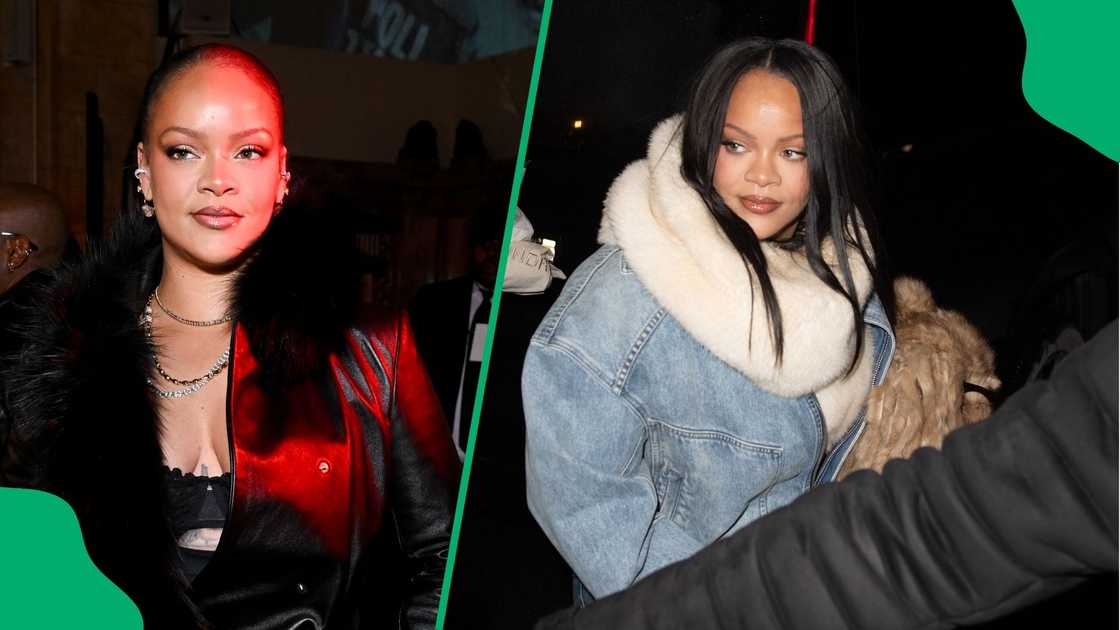 Rihanna finally reveals daughter's face Rihanna finally reveals daughter's face