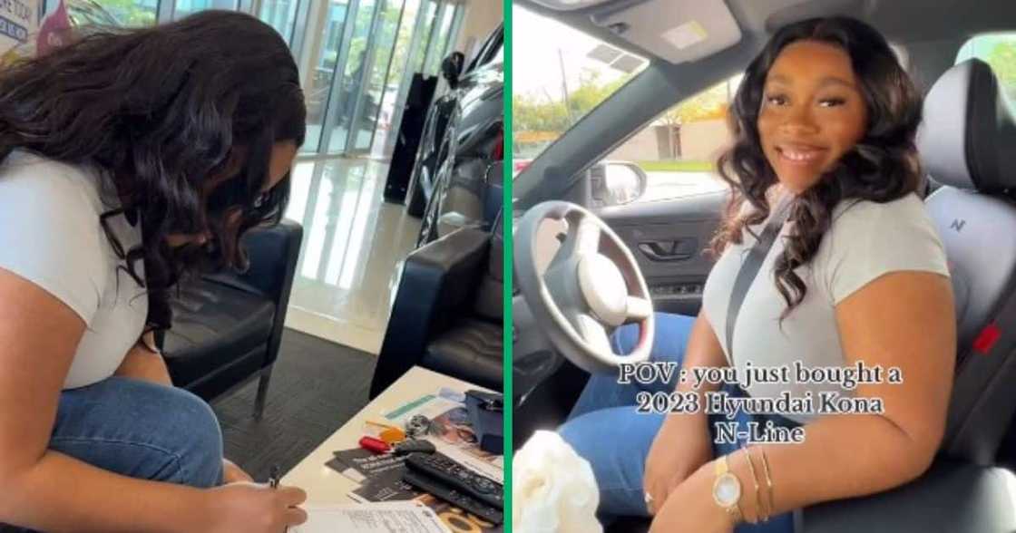 TikTok video shows woman's 2023 Hyundai Kona N-Line TikTok video shows woman's 2023 Hyundai Kona N-Line