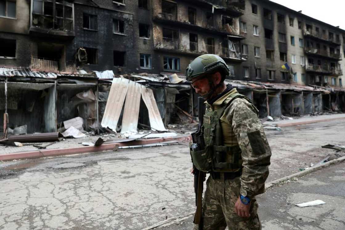 Russian forces are pressing deeper into the Donbas war zone of east Ukraine, destroying towns such as Siversk along the way