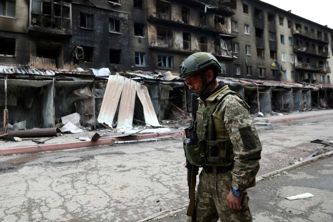 Russian forces are pressing deeper into the Donbas war zone of east Ukraine, destroying towns such as Siversk along the way Russian forces are pressing deeper into the Donbas war zone of east Ukraine, destroying towns such as Siversk along the way