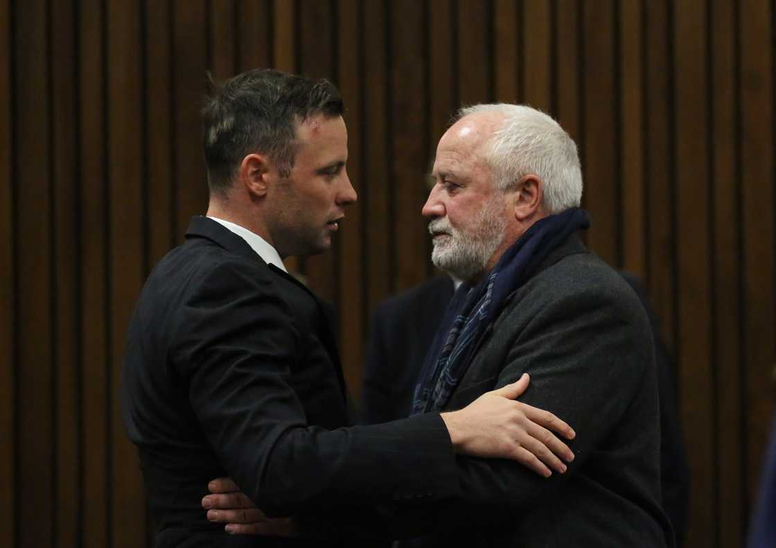 Henke Pistorius said Oscar is not guilty of murdering Reeva Steenkamp Henke Pistorius said Oscar is not guilty of murdering Reeva Steenkamp