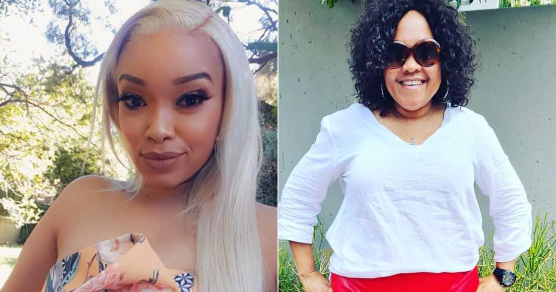 Dineo Langa and mom KG Moeketsi donate to help hungry artists Dineo Langa and mom KG Moeketsi donate to help hungry artists