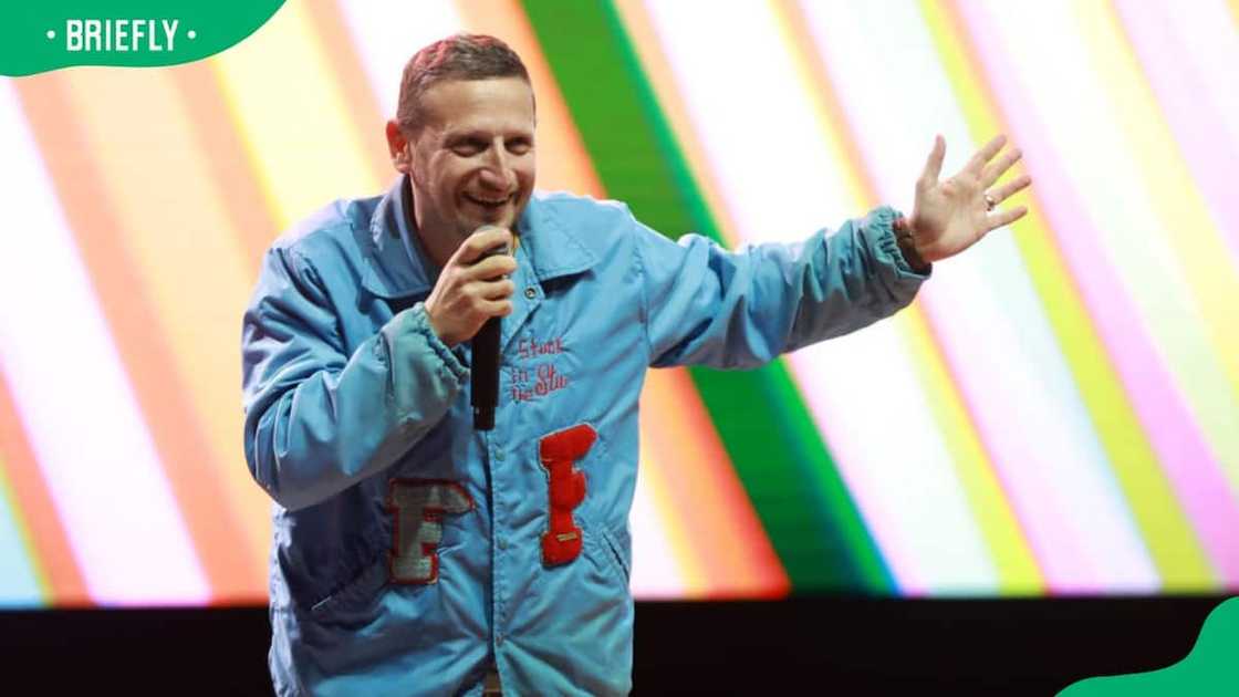 Tim Robinson during Netflix Is A Joke Festival: I Think You Should Leave With Tim Robinson Live! at The Greek Theatre in 2024 Tim Robinson during Netflix Is A Joke Festival: I Think You Should Leave With Tim Robinson Live! at The Greek Theatre in 2024