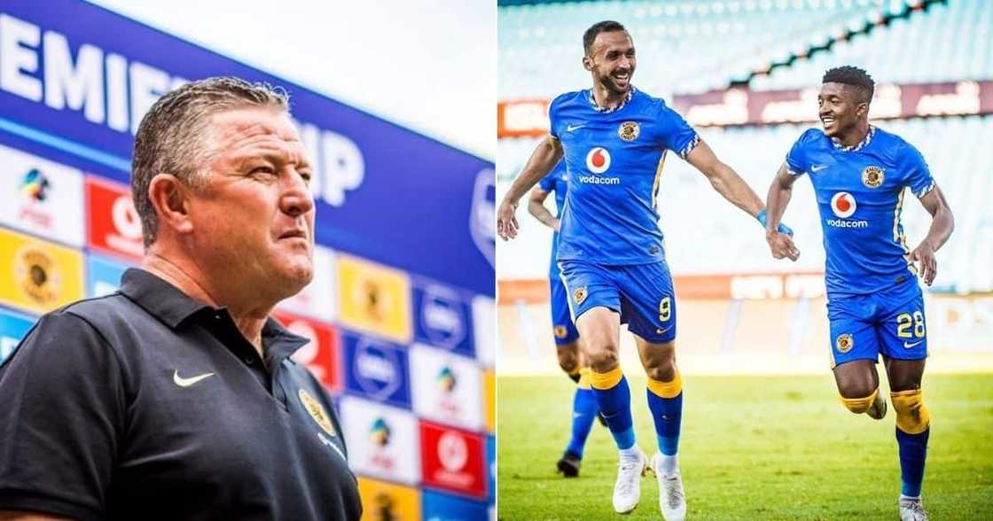 Kaizer Chiefs coach Gavin Hunt has shared his impressions after beating Mamelodi Sundowns on Sunday afternoon. Image: Instagram Kaizer Chiefs coach Gavin Hunt has shared his impressions after beating Mamelodi Sundowns on Sunday afternoon. Image: Instagram