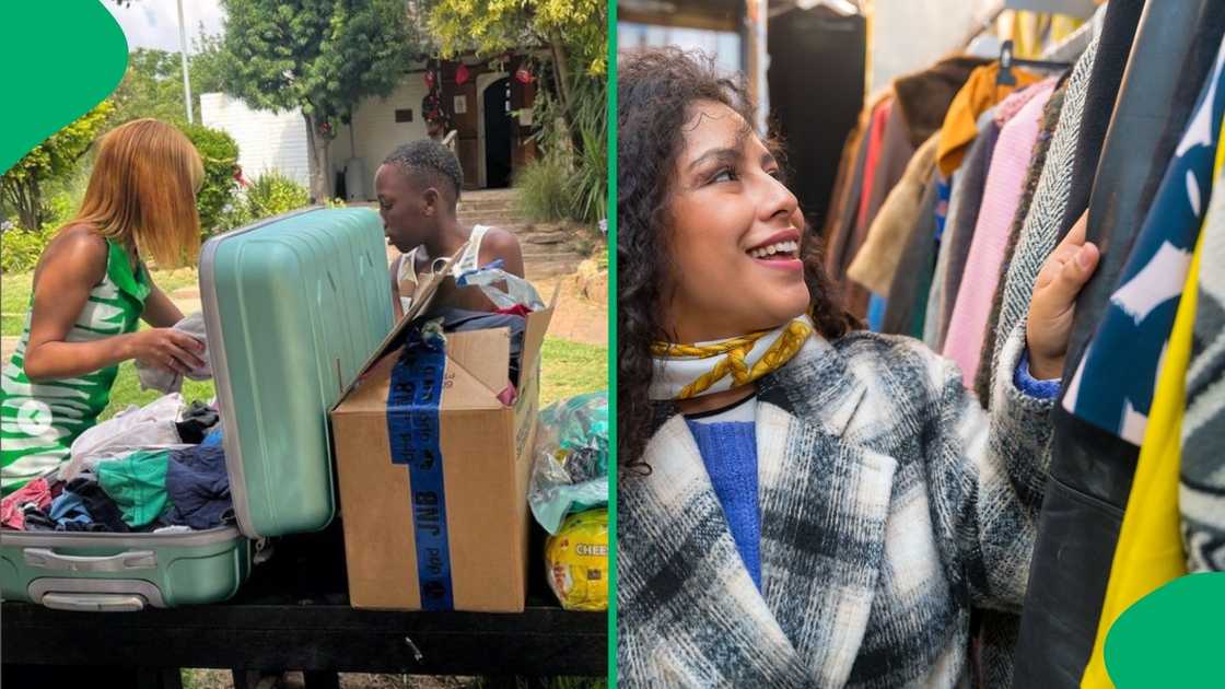 Friends repurpose their clothes Friends repurpose their clothes