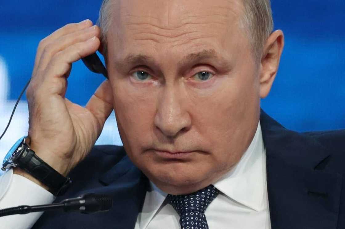Russian President Vladimir Putin attends the Eastern Economic Forum in Vladivostok on September 7, 2022. Russian President Vladimir Putin attends the Eastern Economic Forum in Vladivostok on September 7, 2022.