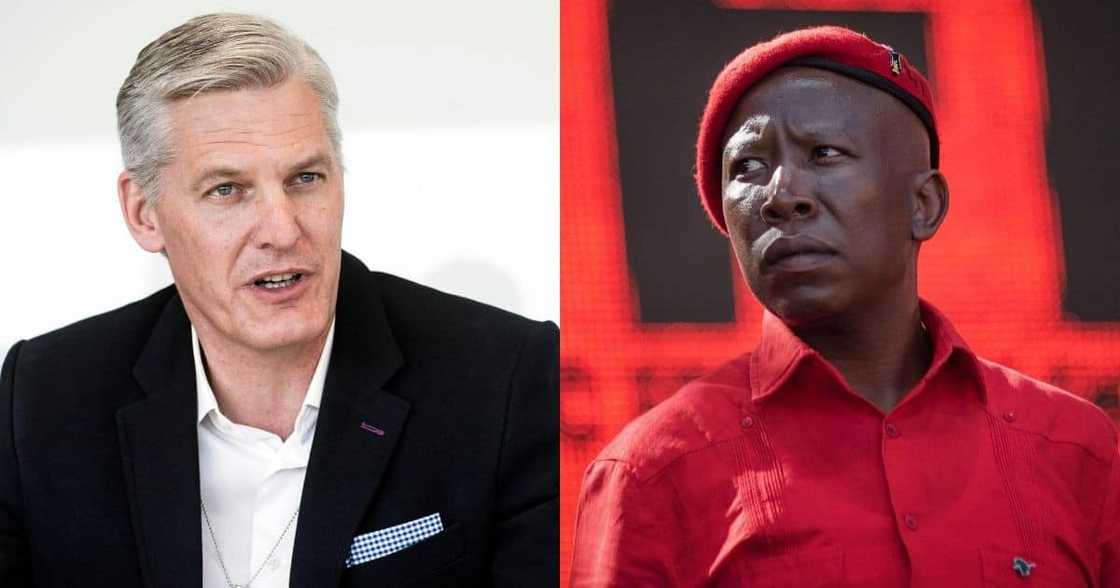 Andre de Ruyter: Julius Malema calls Eskom CEO 'useless' Andre de Ruyter: Julius Malema calls Eskom CEO 'useless'