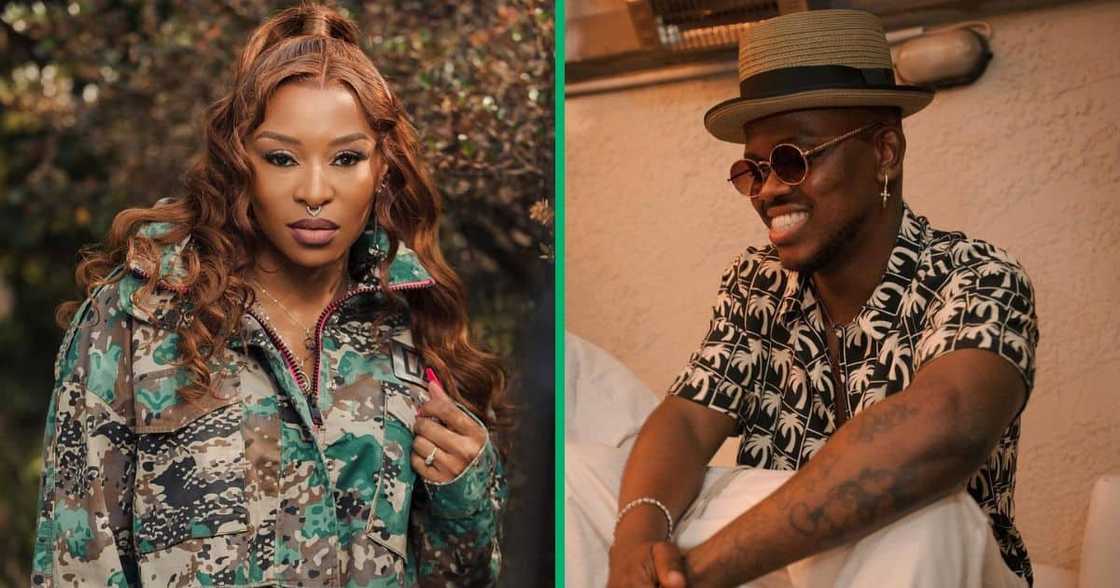 DJ Zinhle showed love to Murdah Bongz after he won two SAMAs