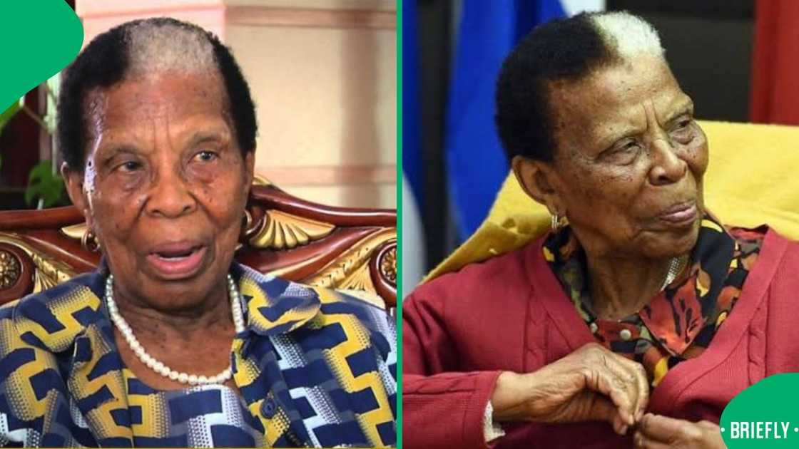 Former ANC Women’s League President Gertrude Shope died peacefully at her home in Gauteng at age 99. Former ANC Women’s League President Gertrude Shope died peacefully at her home in Gauteng at age 99.