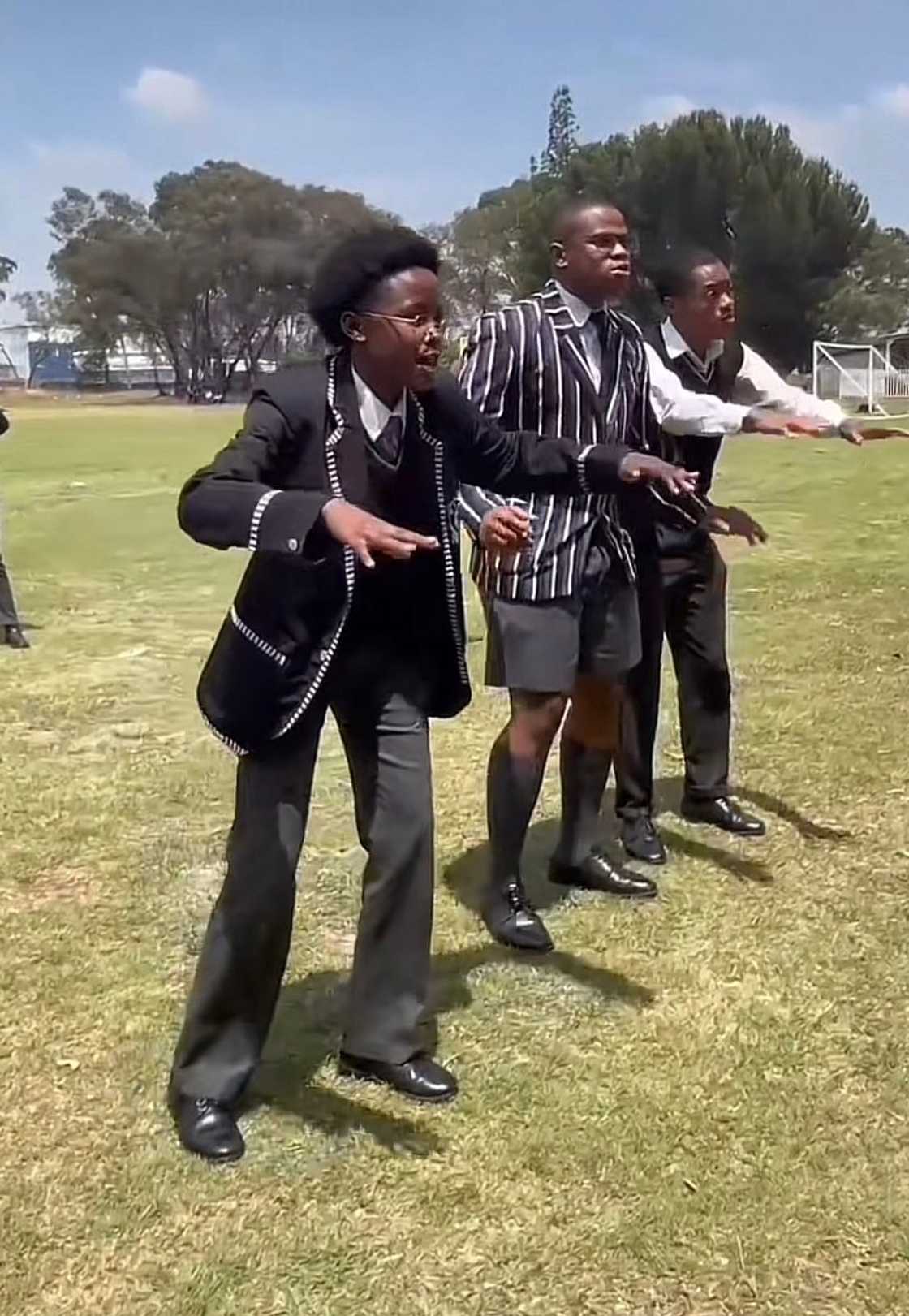 Germiston High School delivered an impressive war cry that left South Africans amazed. Germiston High School delivered an impressive war cry that left South Africans amazed.