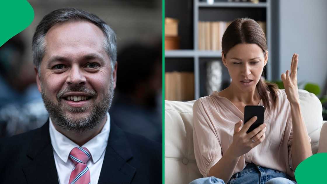 Home Affairs Minister Leon Schreiber has left many South Africans fuming. Home Affairs Minister Leon Schreiber has left many South Africans fuming.