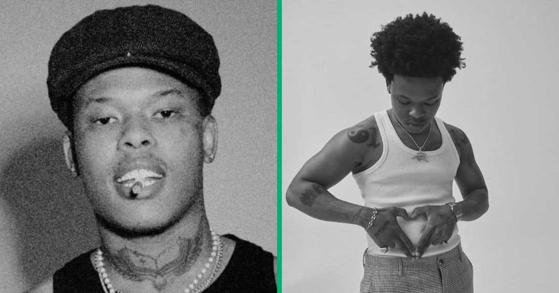 Nasty C is enjoying his new body after the birth of his son Oliver. Nasty C is enjoying his new body after the birth of his son Oliver.