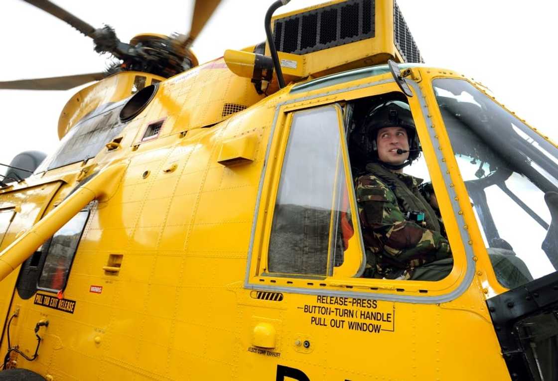 After university, William trained as a Royal Air Force search and rescue pilot, then worked with the civilian air ambulance After university, William trained as a Royal Air Force search and rescue pilot, then worked with the civilian air ambulance