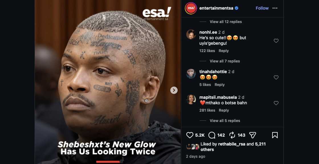 Mzansi women can't get over Shebeshxt's jail glow