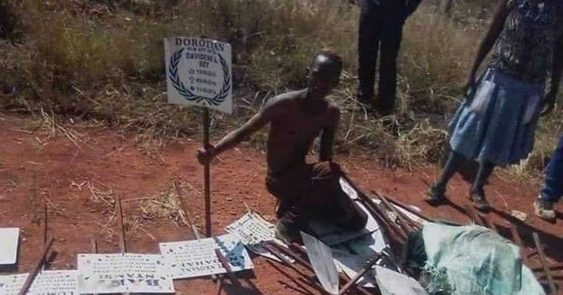 "This Is Nonsense": Locals React to Man Caught With Stolen Grave Signs "This Is Nonsense": Locals React to Man Caught With Stolen Grave Signs