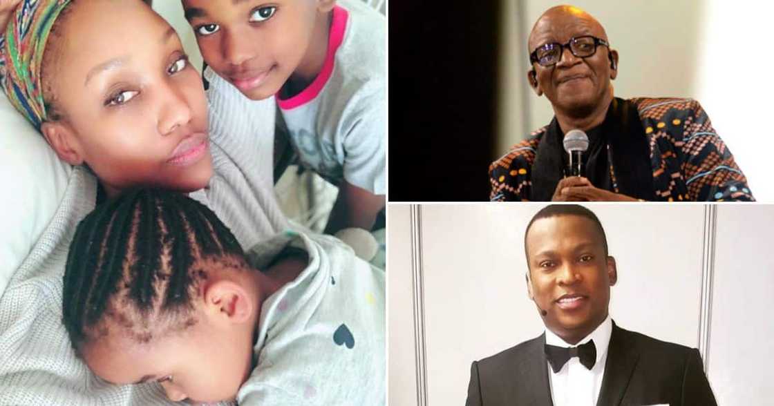 Zoe Mthiyane, Lebo M, and Robert Marawa Zoe Mthiyane, Lebo M, and Robert Marawa