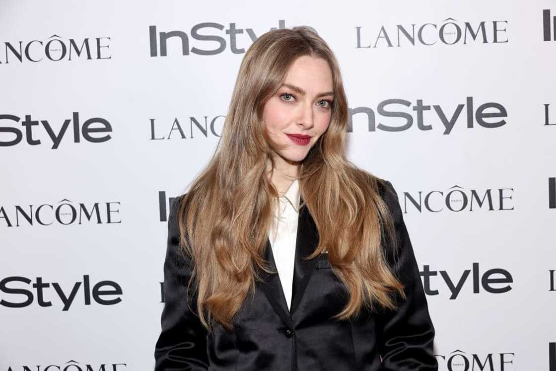 Amanda Seyfried posed for a portrait Amanda Seyfried posed for a portrait